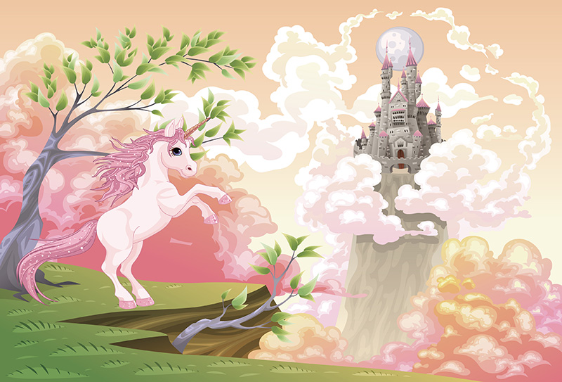 Ceo dezen Foto tapete Unicorn 3